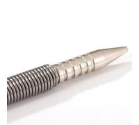 Jotekonoby Spring Loaded Hammerless Nail Set and Center Punch Tool with Door Pin Removal Function for Woodworking and Metal Marking, 1/16" to 3/16" S(B)