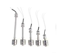 Jotekonoby Stainless Steel Float Switch for Liquid Level Control | Vertical Water Level Sensor with PTFE High Temperature Wire | Tank Water Level Switch, 240V(L=150MM)