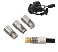 Jotekonoby Stainless Steel Hydraulic Brake For Banjo Bolt for Mountain For Bike Brake Oil Pipe Fitting, Hollow Compression Bolt for Avid For Bicycle Brake Line