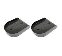 Jotekonoby Stair Stepper Replacement Pedals - Pair of Leg Training Pedals for Home Use, 203x143mm, Black, Compatible with Most Stationary Steppers