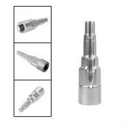 Jotekonoby Stepped Radiator Spanner Multi Size Socket Wrench Carbon Steel Pipe Fitting Tool 5-Stage Square Drive 1/2 Inch Ratchet Compatible