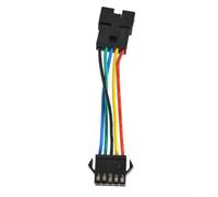 Jotekonoby Sw900 6 Pin To 5 Pin Adapter, E Bike Display Conversion Cable, Electric Bicycle Wiring Harness, 6 Core To 5 Core Connector, Ebike Instrument Transfer Line