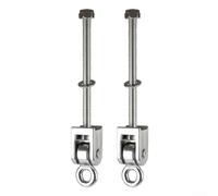 Jotekonoby Swing Suspension Hook 180 Degree Rotating Stainless Steel Heavy Duty Hanging Hook for Indoor Outdoor Swing Mounting Hardware Rust Resistant