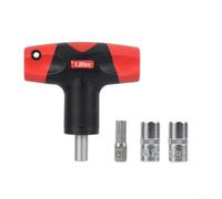 Jotekonoby T Handle Preset Torque Wrench Tool 8Nm/2 5Nm for Standard 4 Inch Hex Bits Applicable for Precise Installation of Nozzles, Hinges, Doors, and Windows (A)