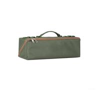 Jotekonoby Tent Peg Storage Bag, Camping Stake Pouch, Hiking Gear Carry Case, Oxford Cloth Tool Kit, Ground Anchor Organizer, Mallet And Peg Holder, Guy Line(Army Green)