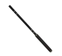 Jotekonoby Ultralight Carbon Fiber Fishing Rod 1.6m-2.7m, Retractable Stream Rod with 8-9 Sections, 27cm Compact Size for Portable Use, Compatible with Spare(BLACK)