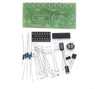 Jotekonoby Voice-Controlled LED Light Kit for Sound-Reactive Water Lamp DIY, Electronic Learning Kit for Beginners with CD4017 Circuit Project Components,