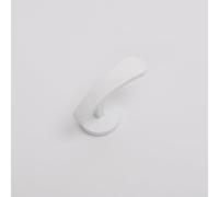 Jotekonoby Wall Hooks for Curtains, Curtain Tie Backs Wall Mounted, Drape Holders Zinc Alloy, Fabric Curtain Tassel Holders, Modern & Classic Window Dressing(White 2#)