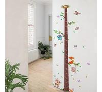 Jotekonoby Wall Sticker for Children's Room Decor, Cartoon Tree Branch and Bird Vinyl Art, Close-Fit PVC Decal 30x90x0.2cm for Bedroom Living Room