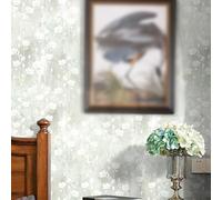 Jotekonoby Wallpaper for Living Room Background, Floral Pattern Self- Wall Decal 44 cm x 2 m, Easy to Apply Removable Vinyl Sticker for Bedroom Home(HYSM0101)