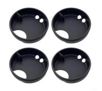 Jotekonoby Water Splash Guard For Wide Lids Silicone Bottles 4 Pack Spill Proof Flow Insert For 53Mm Bottles Simple Sipper Mouth Control