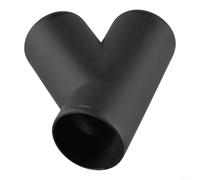 Jotekonoby Webasto/Espar/Eberspacher Diesel Heater Vent Hose Elbow Connector 60mm/75mm, Black Plastic Air Duct Joint for Easy Installation and Secure(75MM)