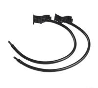 Jotekonoby Windshield Washer Nozzle for Ford Explorer 2011-2018 | OE BB5Z17603A AR3Z17603A Match, Front Windscreen Jet Sprayer Replacement Pair, Black ABS Direct Fit Left Right
