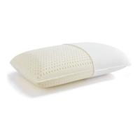 JOTOM 100% Natural Talalay Latex Pillow Sleeping Bed Pillow - Luxury Queen Pillow for Side, Back, and Stomach Sleepers - Removable Breathable Cotton Cover (Queen (Medium Firm))