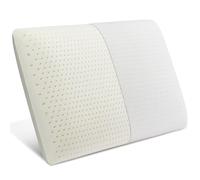 JOTOM Latex Pillow, 100% Talalay Natural Latex Pillow, Soft Sleeping Bed Pillows with Cotton Cover, Queen Size, Perfect for Side/Back Pain, Stomach, Neck, Stress Relief