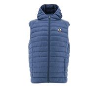 JOTT Mens Pat Hooded Down Gilet in Blue - Size Small