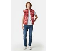 JOTT Tom Monogram Down Jacket Monogram Fire Red size L | Bodywarmers Outlet | Men | Red L