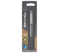 Jotter Stainless Steel Medium Tip Retractable Ballpoint Pen, Blue - 1953205