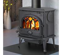 Jotul F3 Stove Glass 357 mm * 234 mm Arched High Definition Quality Scott Robax