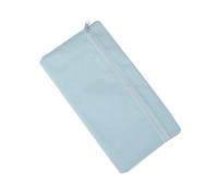 Joucien Creative and personalized stationery pencil storage bag Oxford zipper change glasses miscellaneous bag - light blue -22 * 12cm