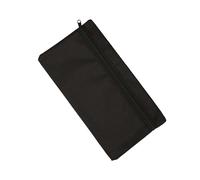 Joucien Creative and personalized stationery pencil storage bag Oxford zipper change glasses miscellaneous bag - black -22 * 12cm