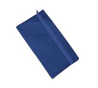 Joucien Creative and personalized stationery pencil storage bag Oxford zipper change glasses miscellaneous bag - blue -22 * 12cm