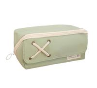 Joucien Minimalist and personalized student pencil case, multi-layer minimalist and Korean pencil pencil case - Matcha Green