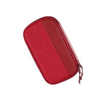 Joucien Simple and personalized Oxford cloth pencil case, stationery, change, miscellaneous items, waterproof storage bag - red