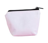 Joucien Solid color canvas change miscellaneous bag, simple personality, simple miscellaneous glasses bag, White Coin Purse, One size