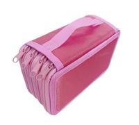Joucien Stationery Storage Bags For Male And Female Students, Art Sketching And Painting Storage, Colored Pencil Boxes-Pink-48 color regular 52 hole