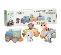 Joueco - The Wildies Family Treinset met dieren (US IMPORT)