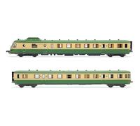 JOUEF HJ2462S SNCF, diesel railcar RGP I with trailer, green/beige livery, ep. IV, with DCC sound decoder Railway 1x Diesel Locomotive