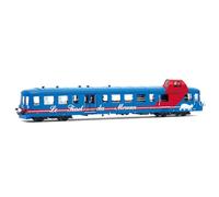 JOUEF HJ2624 CFTA, X 3876 "Le Furet du Morvan", blue and red tourist train, ep. V-VI Railway Diesel railcars