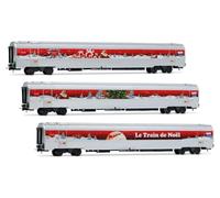 Jouef HJ4200 SNCF, 3-unit pack "Train de Noel - Coca-Cola 2010", ep. VI, Coach rolling stock