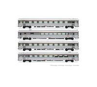 Jouef HJ4205 SNCF, 4-unit set TEE "Jules Verne", ep. IV Rolling Stock - Coaches