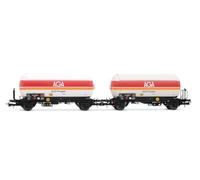 Jouef HJ6289 SNCF, 2-unit pack gas tank wagons AGA Progas, ep. IV Freight Wagons