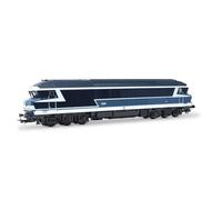 Jouef Loisirs HJ2622 SNCF, diesel locomotive CC 72084, blue, carmillon logo, ep. V