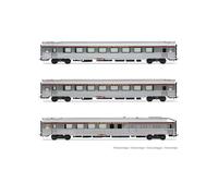 Jouef SNCF TEE Jules Verne Coach Set (3) IV HJ4206HM HO Gauge