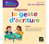 Jouer & apprendre Français Maternelle PS, MS, GS Éd 2021 Boite de jeux le geste d'écriture