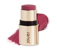 Jouer Blush & Bloom Cheek + Lipstick Be Loud - Hydrating Cream Blush Stick for Ch nd Lip Tint - Moisturizing Rose Hip and Squalane Oil Formula