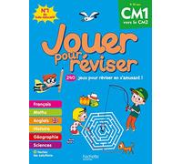 Jouer pour réviser - Du CM1 au CM2 - Cahier de vacances 2025: Avec un crayon