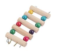 Jouet de Balançoire en Bois pour Animaux de Compagnie, pour Escalader les Hamsters, les Rats, les Perroquets, le Jeu en Cage - Matériau, Sûr et Non Toxique - Convient pour les