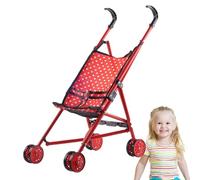 Jouet De Poussette De, Poussette De Jeu Pliable Pour Poupées | Jouet De Poussette De Landau De Pliable Pour Enfant - Landau De À Deux Roues, Jouet Pour Noël, Fête Des, Tha