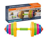 Jouet pour Barbell,Jouet Barbell | Ensemble de poids d'haltères d'entraînement corporel, équipement, jouet réglab