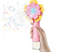 Jouet Rotati - Machine À Bulles Électrique 31 x 14 cm | Jouet Rotatif Fleur, Baguette À Bulles Automatique À Piles, Idéal Pour Fête Anniversaire Jardin Piscine École Et Activités De Plein Air