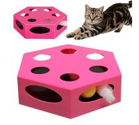 Jouets Interactifs Destinés Aux Chats - Teaser automatique mobile | jouet oiseau électronique pour chat - Jouet Stimulation Exercice Anti Ennui pour Chatons et Chats Adultes en Intérieur