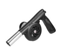 JOUFNING BBQ Fire Bellows - Handheld Electric BBQ Grill Fan, 12V Fire Flame Coal Air Blower, Cooking Helper Outdoor Picnic, for Quick Fires, Camping Barbecues