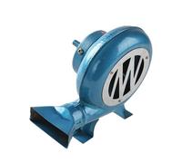 JOUFNING Hand Crank Blacksmith Forge Blower - Heavy Duty Iron Gear Popcorn Fan, Flame Exciter with Hand Crank Tool, Outdoor Cooking Acativities(350W)