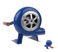 JOUFNING Hand Crank Blacksmith Forge Blower - Manual Iron Gear BBQ Air Blower, Outdoor Fast Fire Starter, Manual Hand Crank Bellows, for Home Picnic Camping Cooking Tool(150W)
