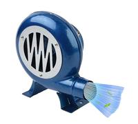 JOUFNING Iron Gear Popcorn Manual Fan, Heavy Duty Manual BBQ Air Blower, Starter Flame Exciter Tool, Outdoor Cooking Barbecue Fire Bellows Accessories(80W)